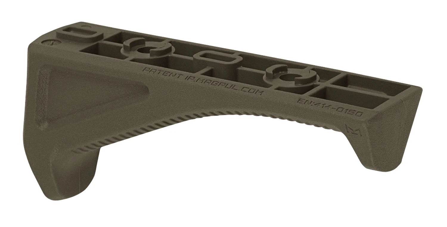 Magpul MAG598-ODG M-LOK AFG OD Green Polymer Angled Foregrip for AR-Platform