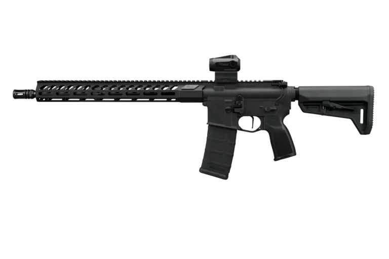 SIG SAUER M400 FORGE 5.56 RIFLE 16.5" BBL, BLACK, ROMEO MSR G2, TELESTOCK 1-30RD MAG