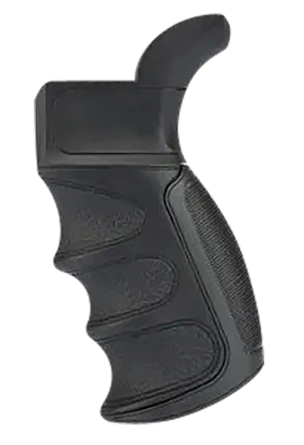 ATI Outdoors A5102347 X1 Black Suregrip Rubber with Finger Grooves Fits AR Platform