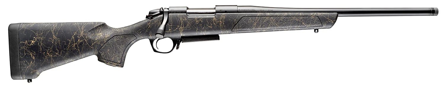 Bergara Rifles B14S904 B-14 Stoke 22-250 Rem 4+1, 20" Graphite Black Cerakote #4.5 Contour Threaded Barrel, Graphite Black Cerakote Steel Receiver, Black Webbed Tan Fixed w/SoftTouch Synthetic Stock