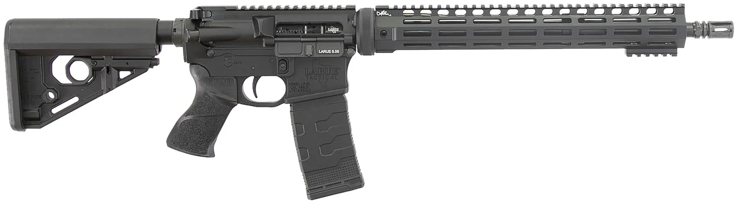 Larue Tactical LT1555616MLOK LT15 MLOK 5.56 30+1 16" Stealth Barrel Black Right Hand