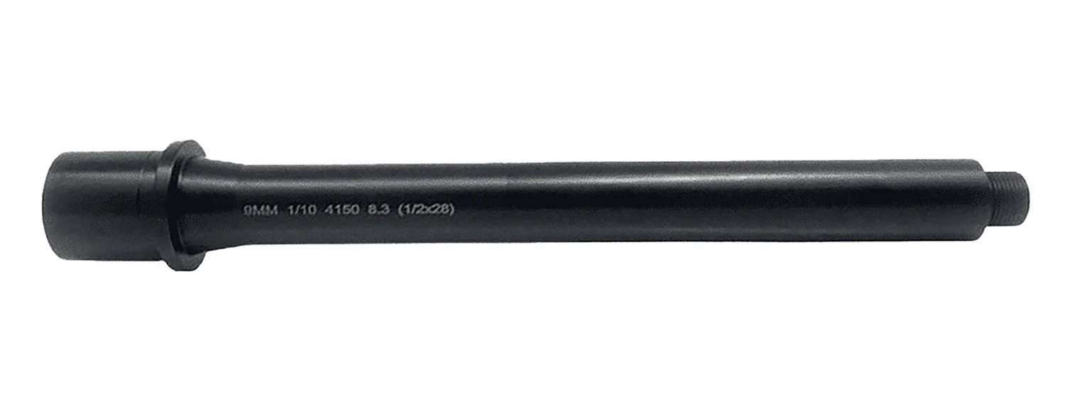 Lead & Steel Llc LS9MM8.3-28 AR9 Barrel 8.30" Nitride 1/2"x28