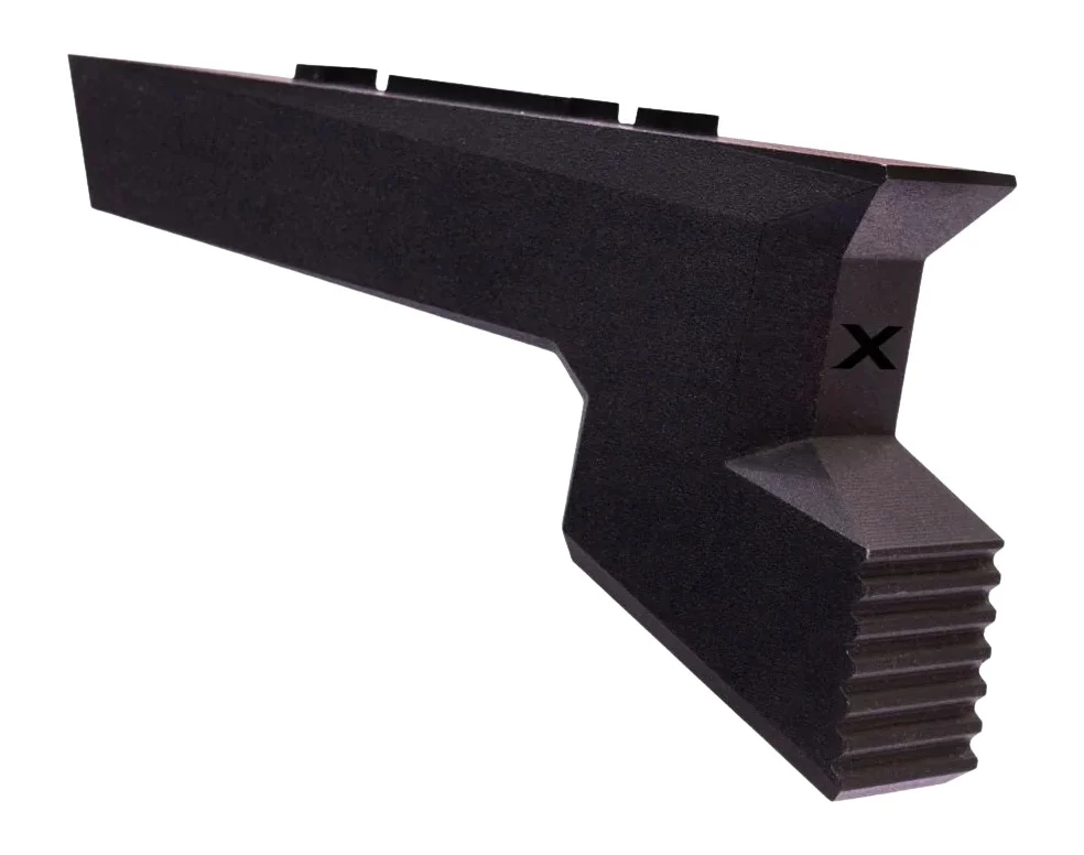 Woox SH.BRR001.01 Barricade Stop Black Anodized Aluminum