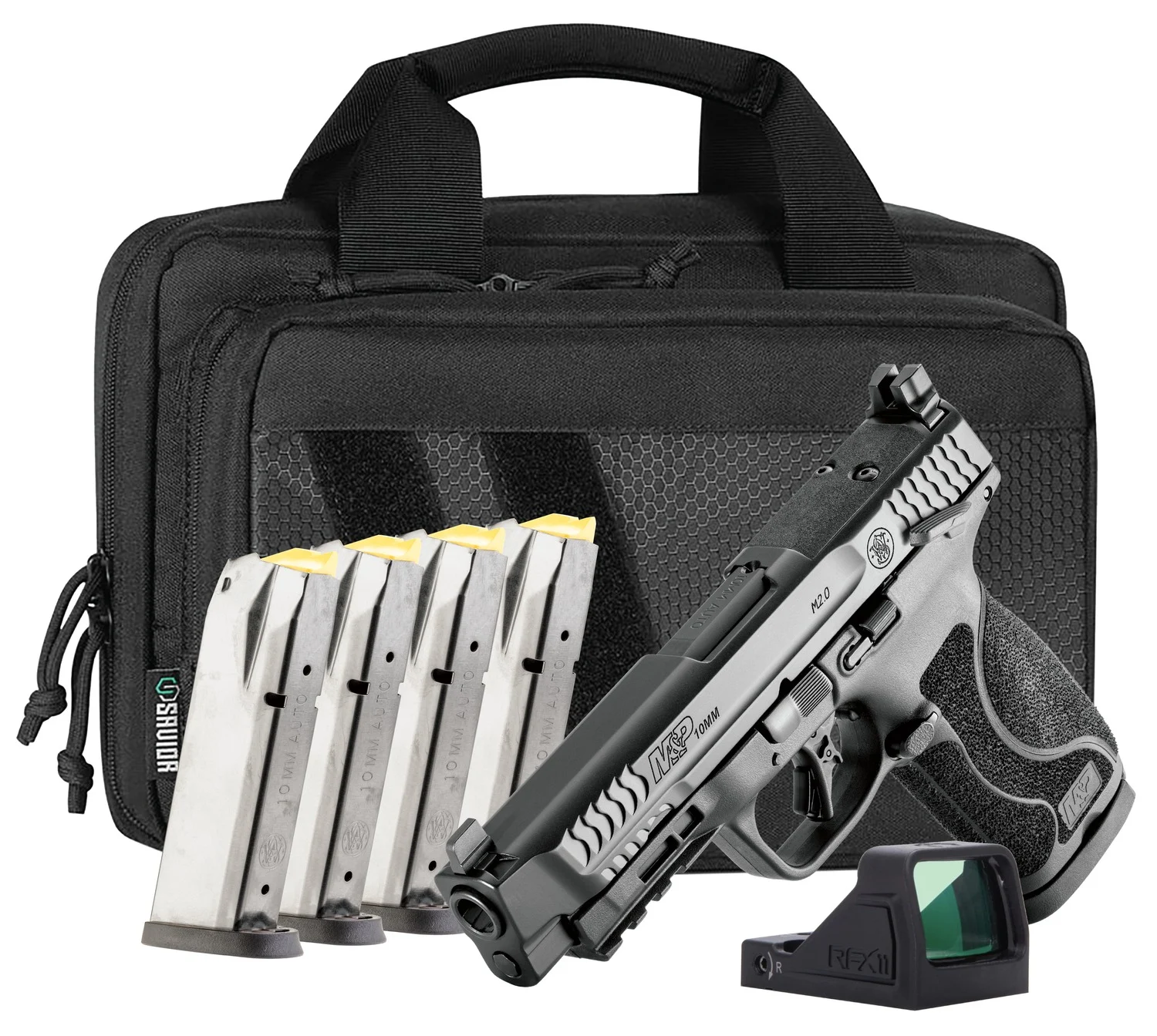 S&W M&P 2.0 14748 10MM 4.6 TS SAVIOR RFX11 BUNDLE