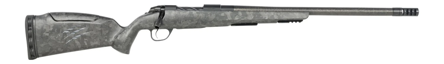 Fierce Firearms CT Rage LR Full Size 308 Win 4+1 18" Carbon Fiber Match Grade Threaded Barrel, Black Cerakote Titanium Drilled & Tapped Receiver, Picatinny Rail Forend, Carbon Matrix Push Button Adj