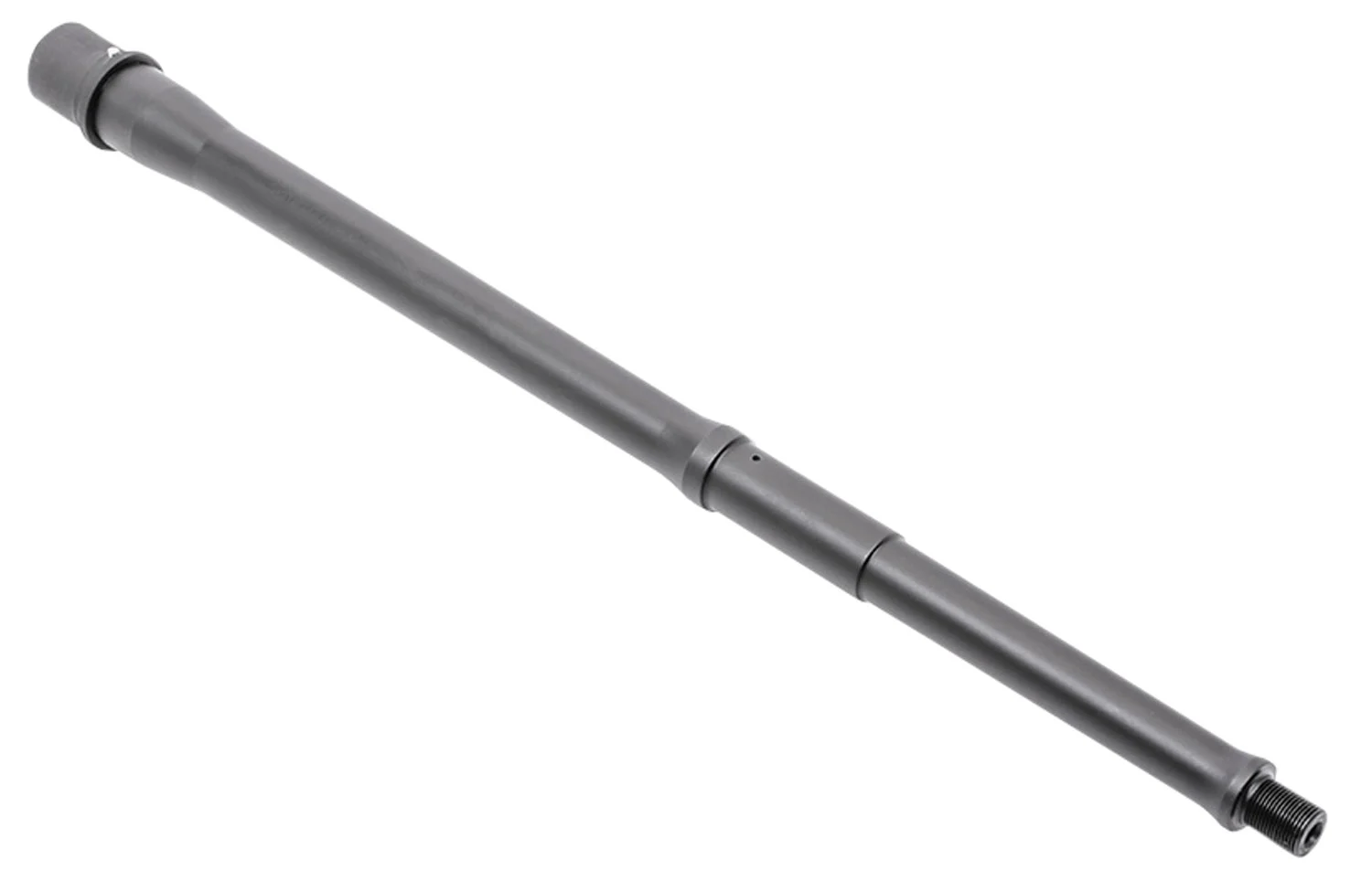 CMMG 55DC70A Barrel Sub-Assembly 5.56x45mm NATO 16.10" Black Nitride Finish 4140 Chromoly Steel Material Midlength with Medium Taper Profile for AR-15