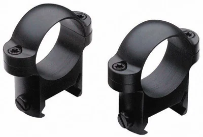 BURRIS ZEE RINGS 1" MEDIUM - STEEL MATTE