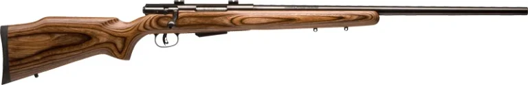 SAVAGE 25LW VARMINTER 22HORNET - 24" ACCU TGR BLUE/BRN LAMINATE
