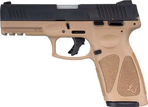 TAURUS G3 9MM 17-SHOT 3-DOT - ADJ. TAN/BLACK POLYMER - Image 2