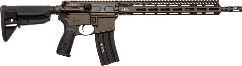 BCM RECCE-14 MCMR AR-15 5.56MM - 14.5" M-LOK BRONZE 1-30RD MAG