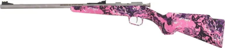 HENRY H5 MINI BOLT YOUTH 22LR - GEN 2 16.25" SS/SYN MUDDY GIRL