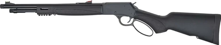 HENRY H12 X MODEL LEVER 45LC - 17.4" TB BLUED BLACK SYN.
