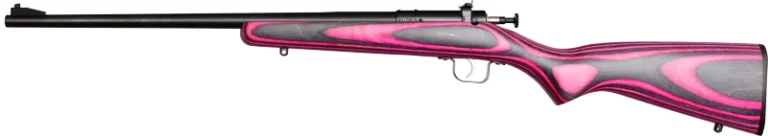 CRICKETT RIFLE G2 22LR - BLACK/PINK LAMINATE