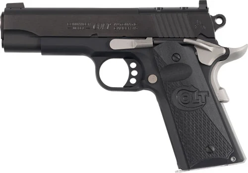 COLT NIGHT COMMANDER 45ACP - 4.25" 8RD BLACK BLUED OPT RDY - Image 2