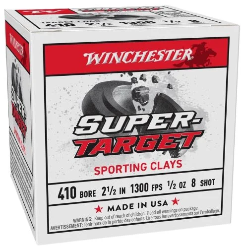 WINCHESTER TARGET 410 2-1/2" - 1/2OZ #8 250RD CASE